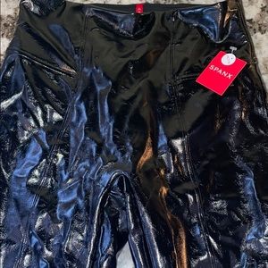 Spanx faux leather pants